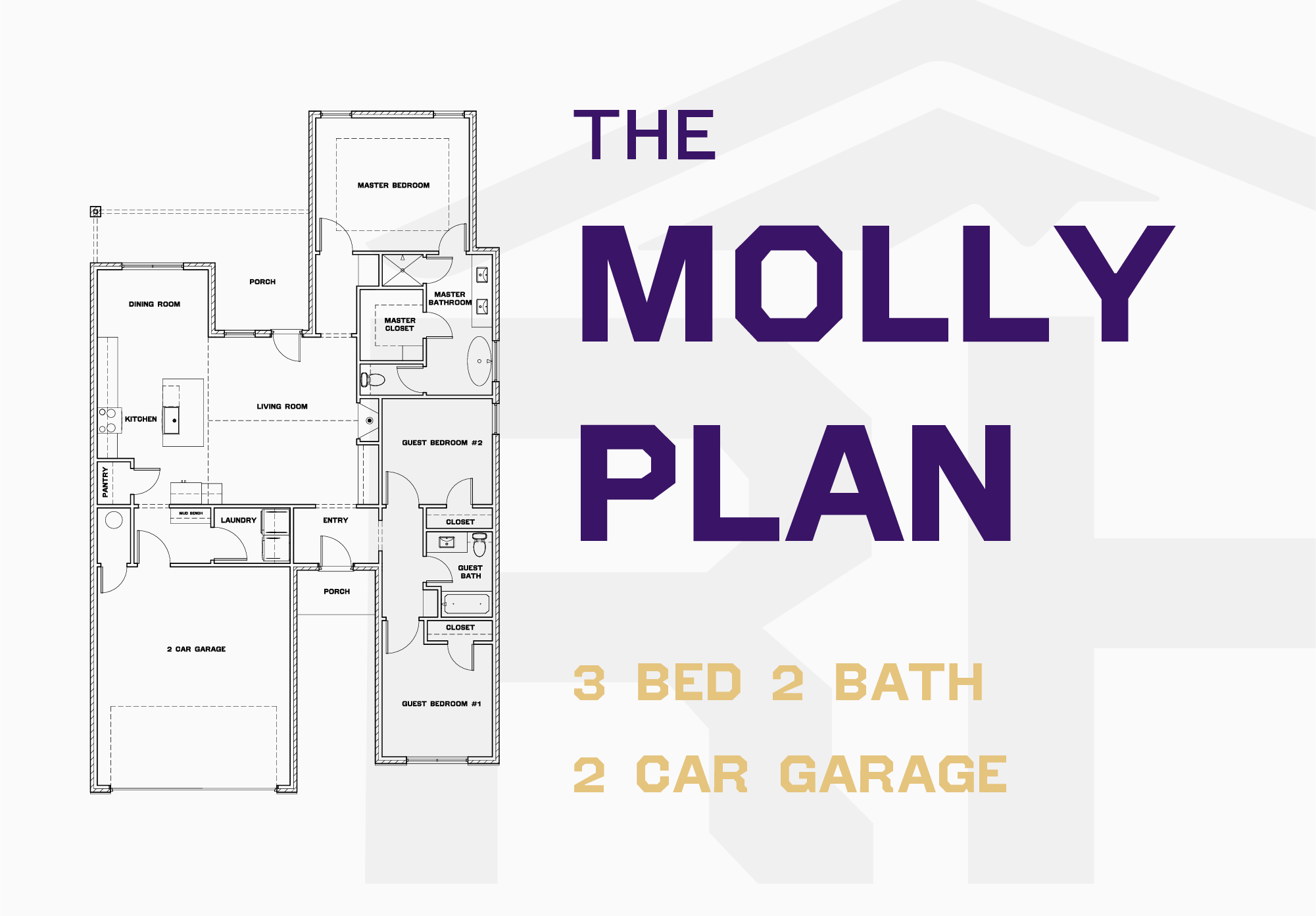 a blueprint of a house